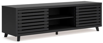 Danziar - Negro - Mueble para TV extra grande