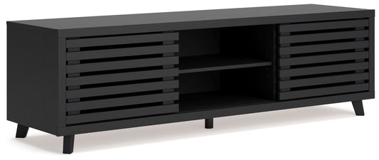 Danziar - Negro - Mueble para TV extra grande