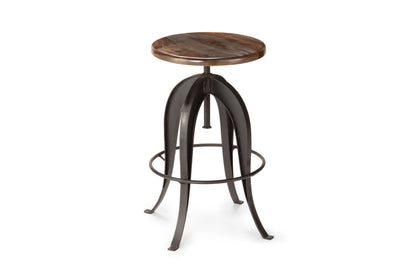 Sparrow - Round Setup Stool - Dark Brown