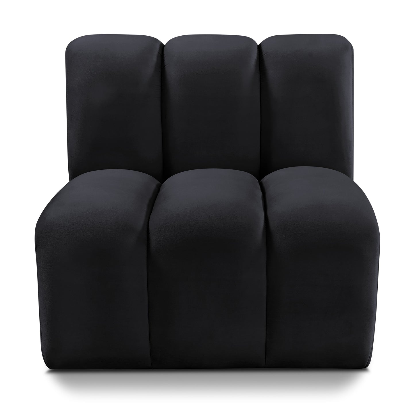 Arc - Velvet Straight Chair