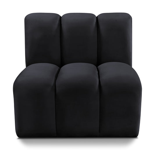 Arc - Velvet Straight Chair