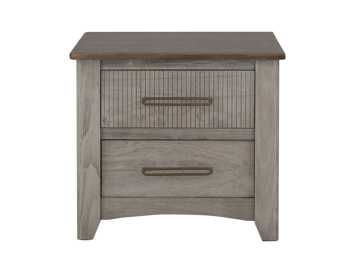 Ridge - Nightstand - Sand Brown