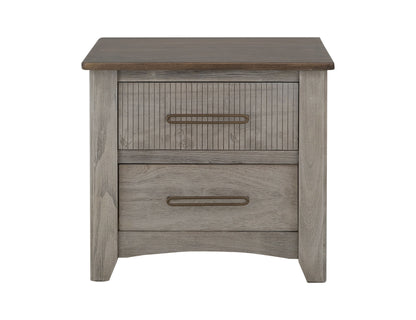 Ridge - Nightstand - Sand Brown