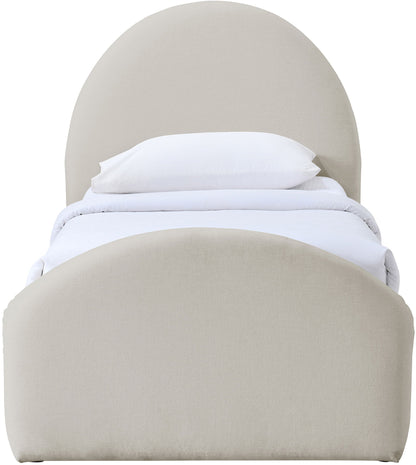 Andaz - Chenille Fabric Upholstered Bed