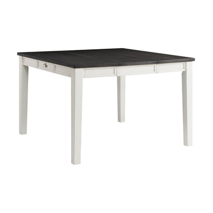 Kayla - Two Tone Counter Height Dining Table With Storage