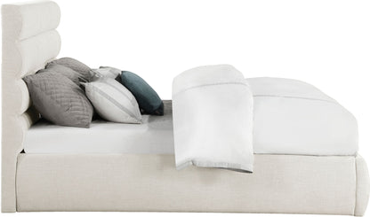 Adam - Linen Fabric Bed With 52" Headboard