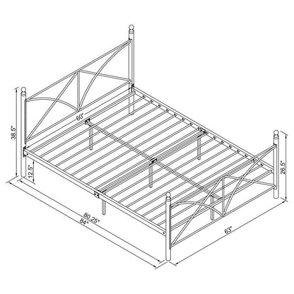 Hart - Metal Open Frame Bed