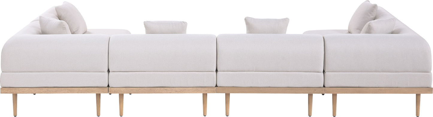 Laguna - 6 Piece 142" Outdoor Patio Modular Sectional