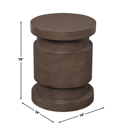 Duke - Side Table - Brown