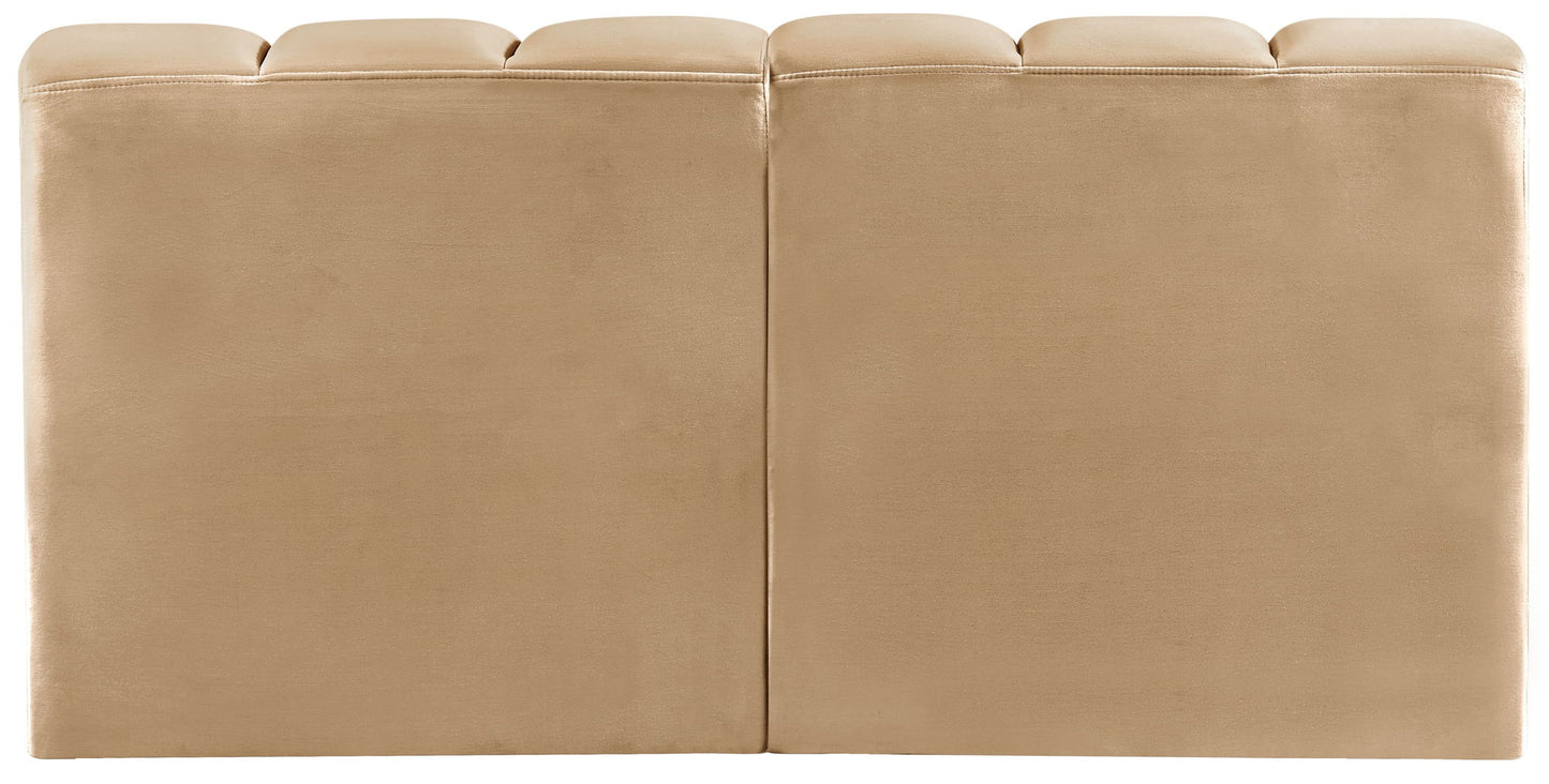 Arc - Velvet 2 Seats Modular Sofa