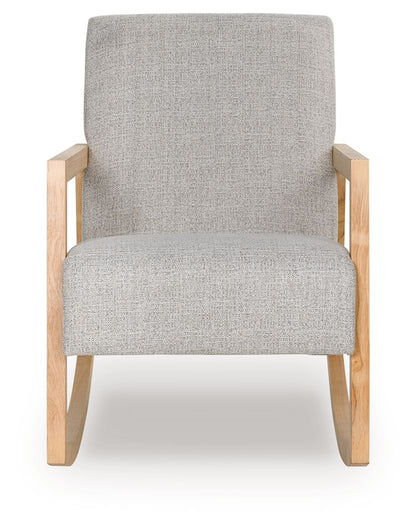 Wychworth - Accent Chair - Gray / Natural