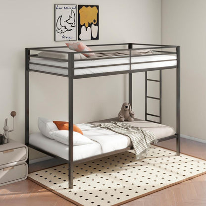 Alevera - Metal Bunk Bed With Ladder