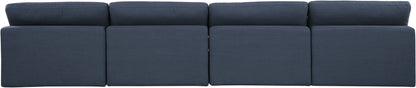 Comfy - Linen Modular Armless Sofa 4 Seats