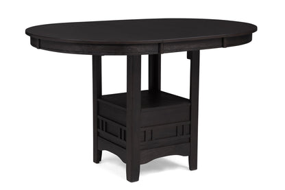 Hartwell - 5 Piece Dining Room Set - Charcoal Black