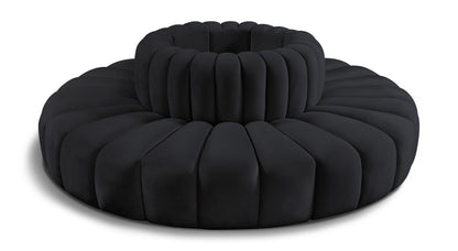 Arc - Velvet 8 Piece Round Modular Sofa