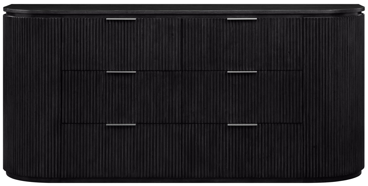 Astrid - Solid Wood And Oak Veneer Dresser