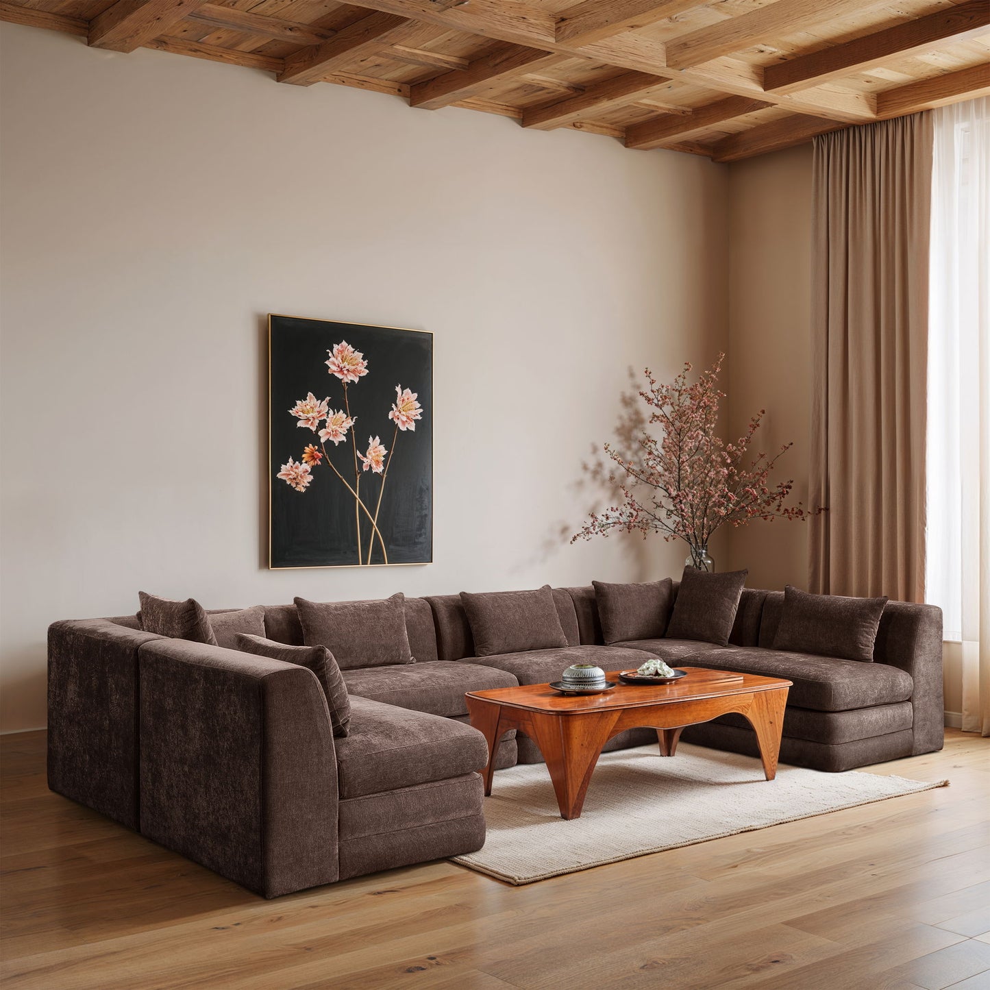 Stellar - 6 Piece Upholstered Modular Sectional