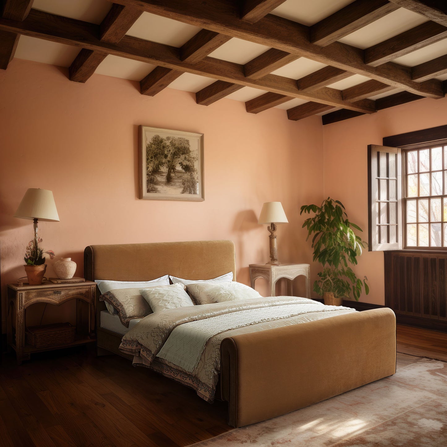 Sloan - Velvet Upholstered Bed