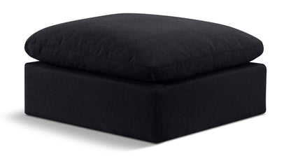 Indulge - Linen Ottoman
