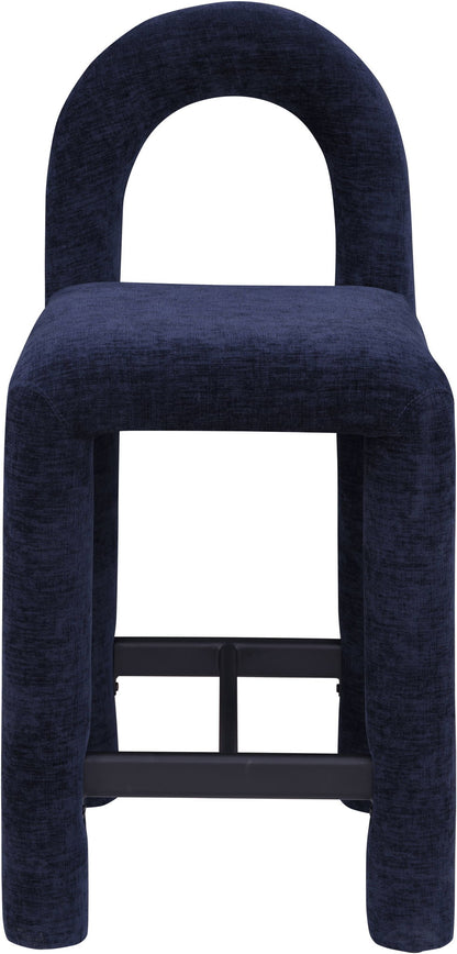 Amari - Chenille Fabric Stool