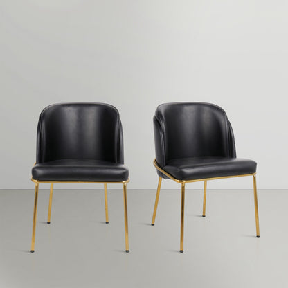 Jagger - Dining Chair (Set of 2) - Gold Base