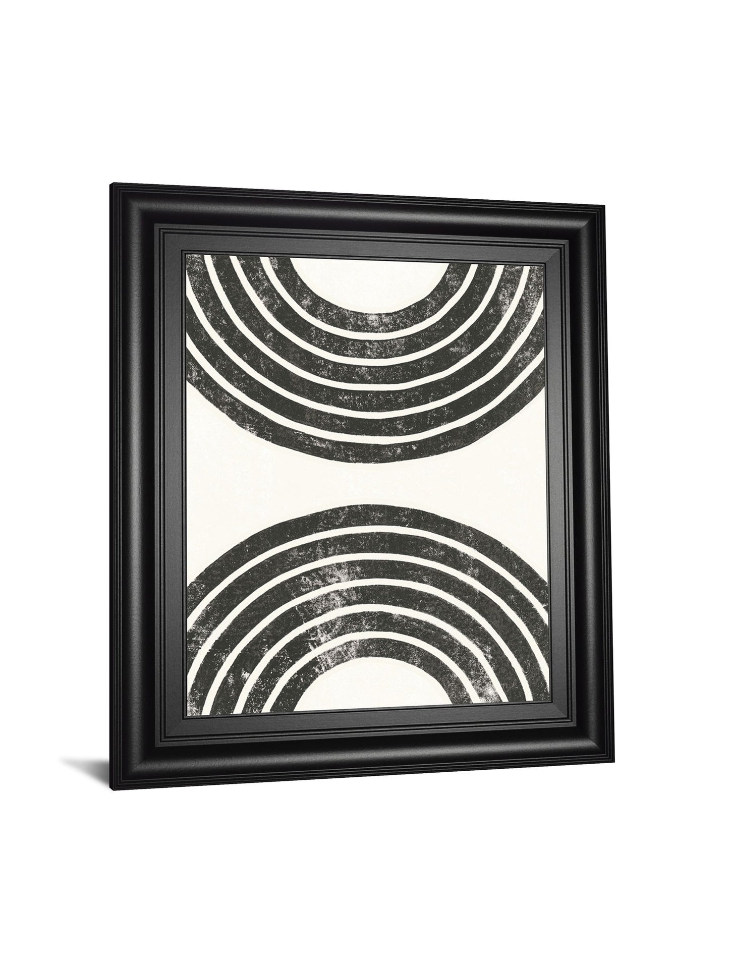 Over The Rainbow BW I By Moira Hershey - Framed Print Wall Art - Black