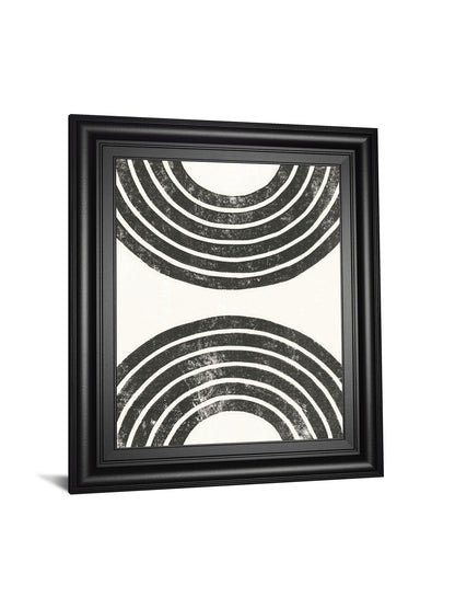 Over The Rainbow BW I By Moira Hershey - Framed Print Wall Art - Black