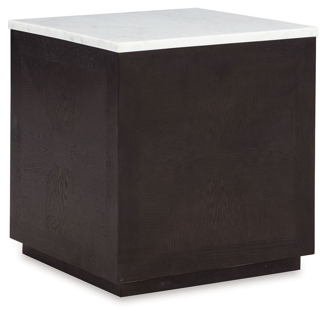 Henridge - Negro / Blanco - Mesa decorativa