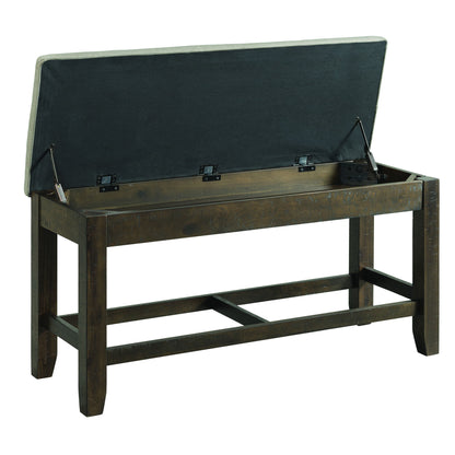 Colorado - Storage Bench - Charcoal