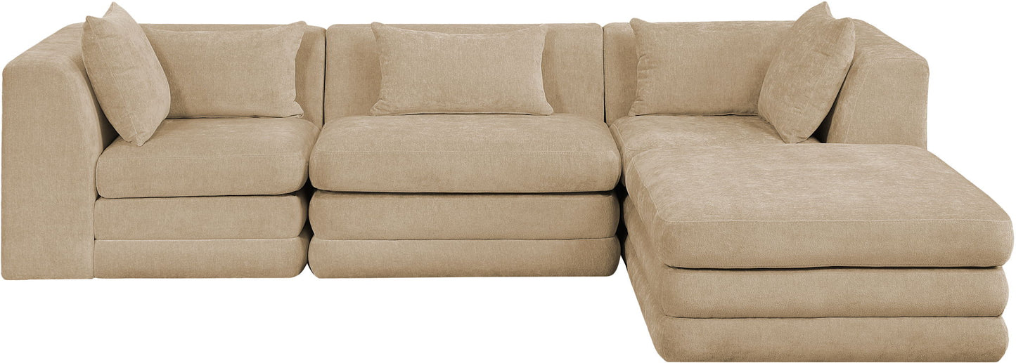 Stellar - 4 Piece Upholstered Modular Sectional