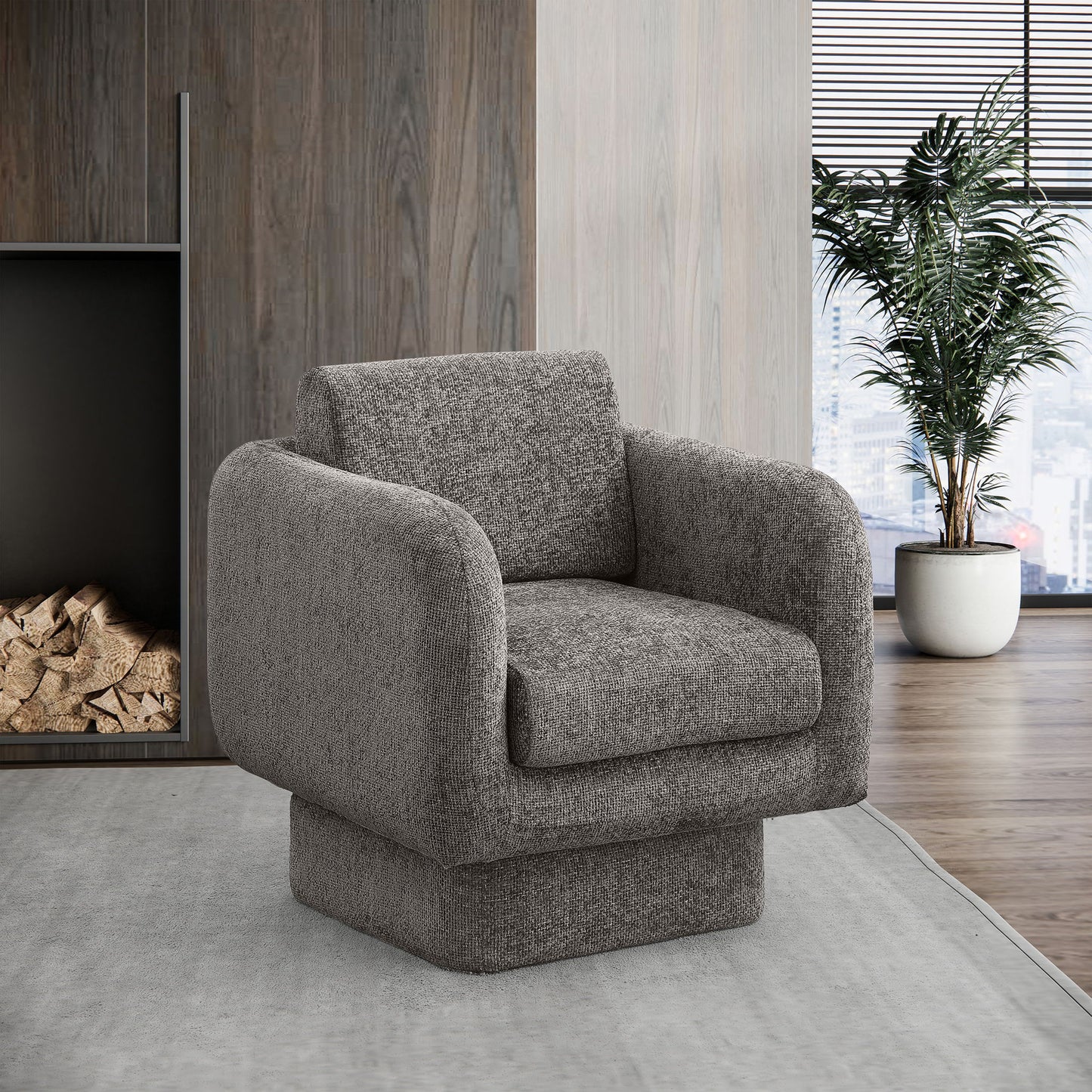 Alessandra - Swivel Accent Chair