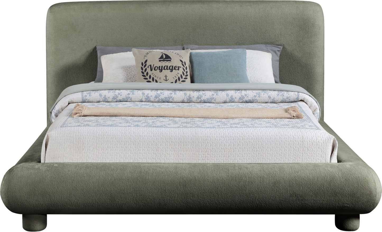 Blair - Chenille Upholstered Bed