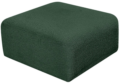 Arc - Boucle Fabric Ottoman