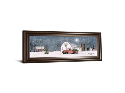 Winter On The Farm By Billy Jacobs - Dark Gray