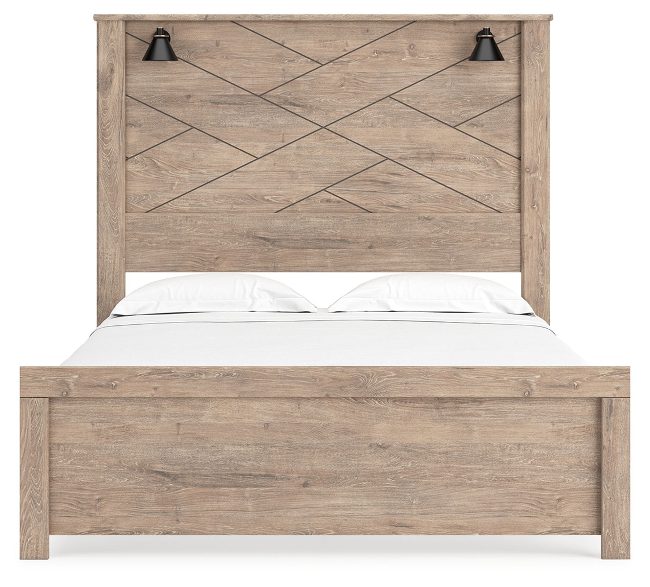 Senniberg - Cama panel con apliques