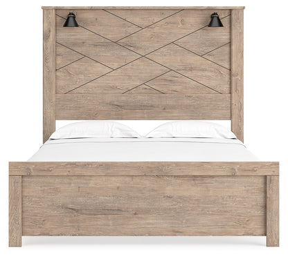 Senniberg - Cama panel con apliques