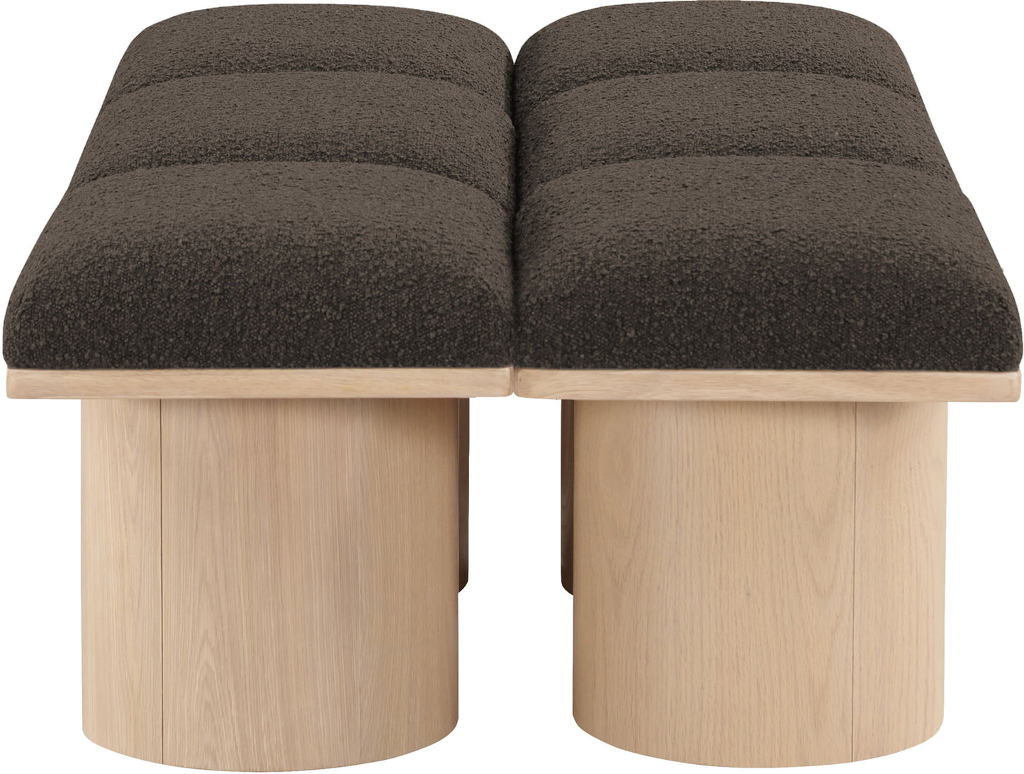 Pavilion - 6 Piece Modular Bench With Natural Base