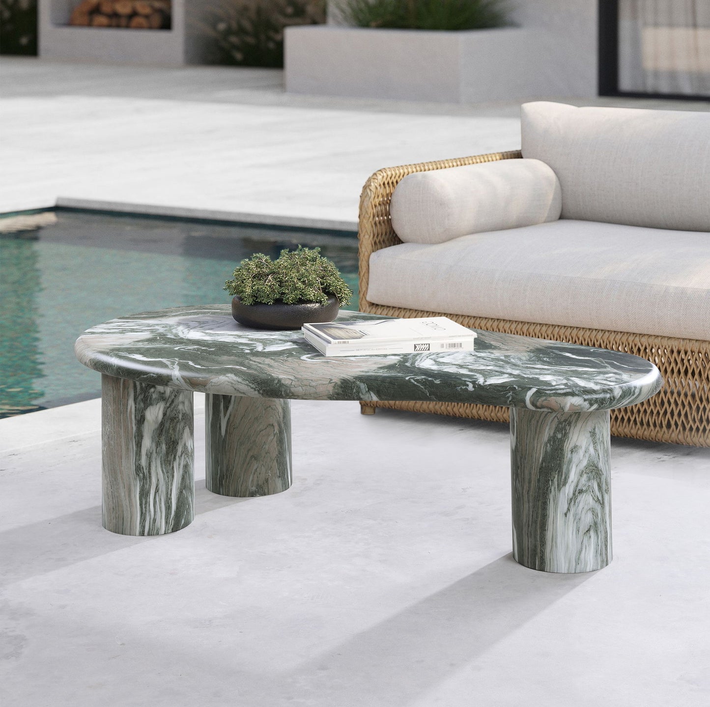 Sassari - Concrete Coffee Table