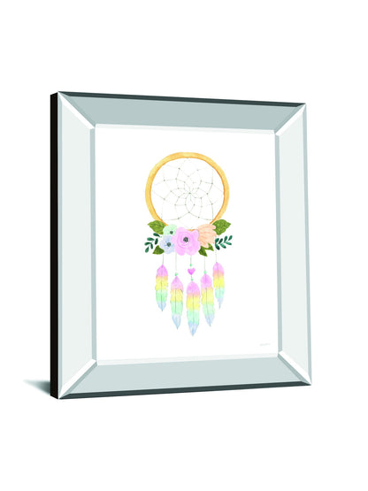 Lets Chase Rainbows IX By Jenaya Jackson - Mirror Framed Print Wall Art - White
