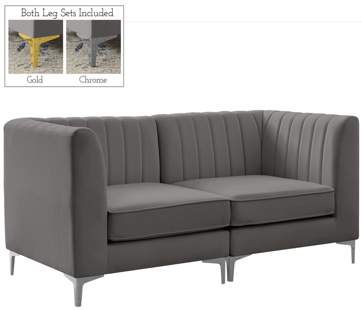 Alina - 2 Piece Modular Sectional