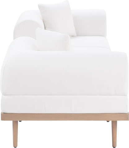 Laguna - 3 Piece 106.5" Outdoor Patio Modular Sofa With Backless Seat