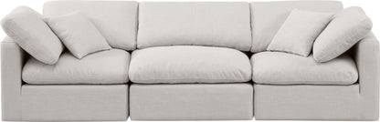 Indulge - Linen 3 Seat Modular Sofa
