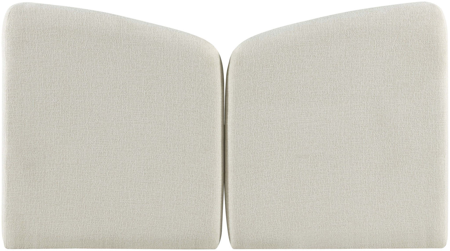 Elowen - Chenille Fabric Upholstered Bed