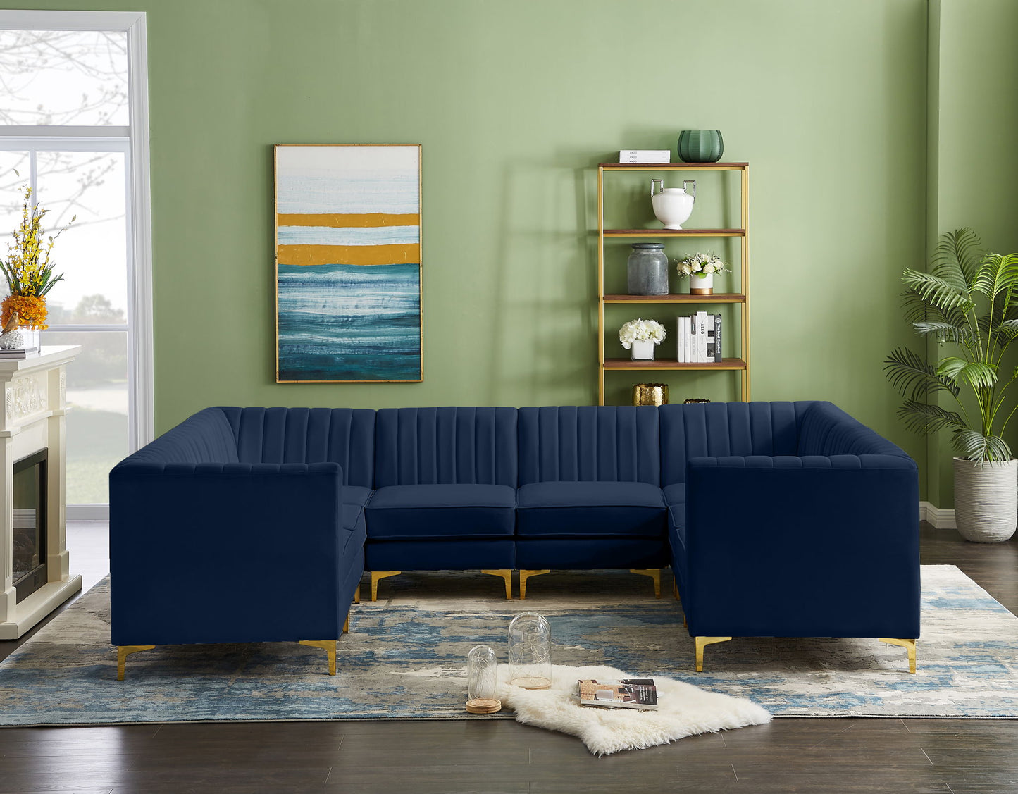 Alina - 8 Piece Modular Sectional