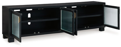 Winbardi - Negro - Mueble para TV extra grande