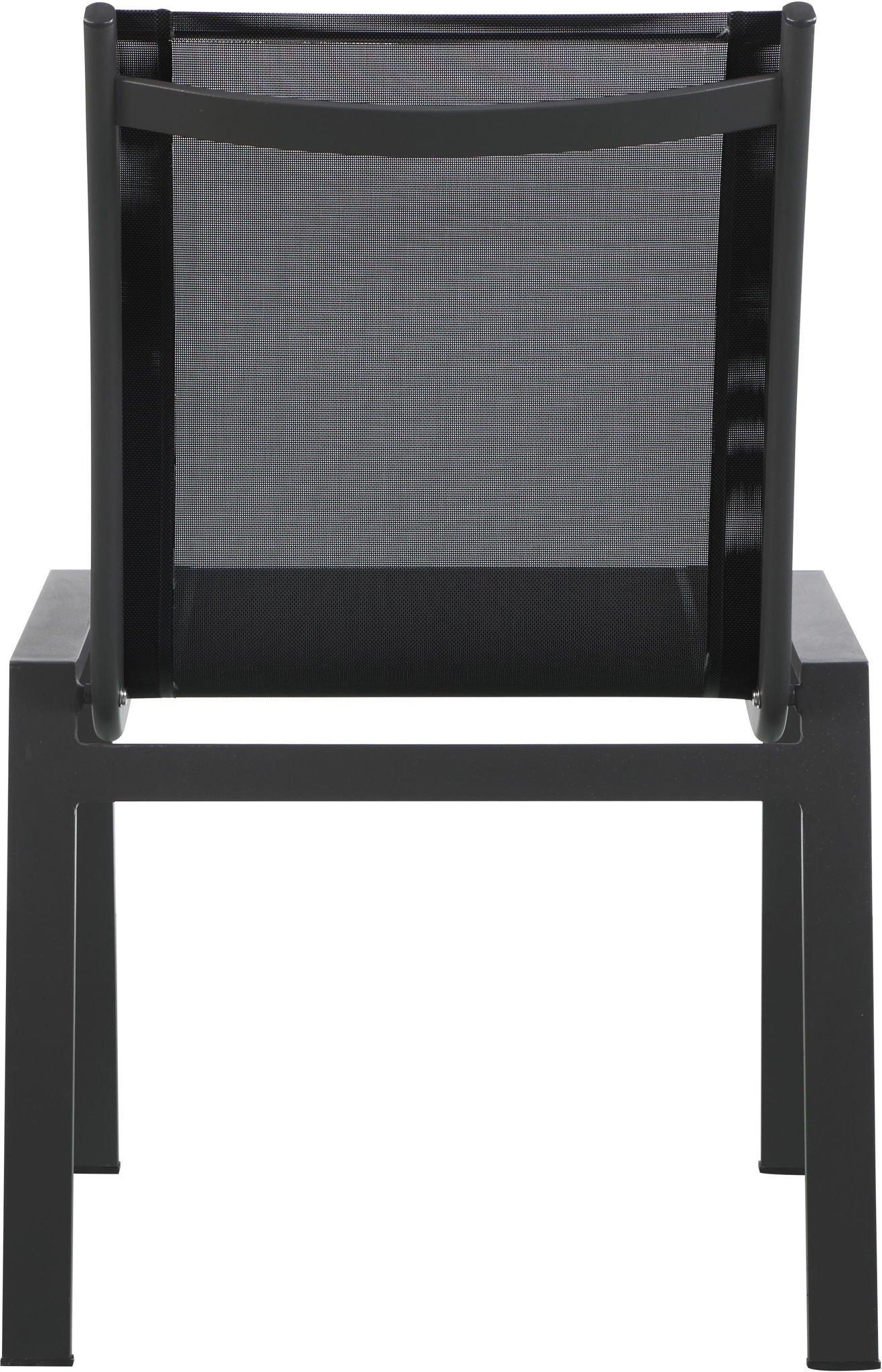 Nizuc - Outdoor Patio Dining Chair With Gray Frame (Set of 2)