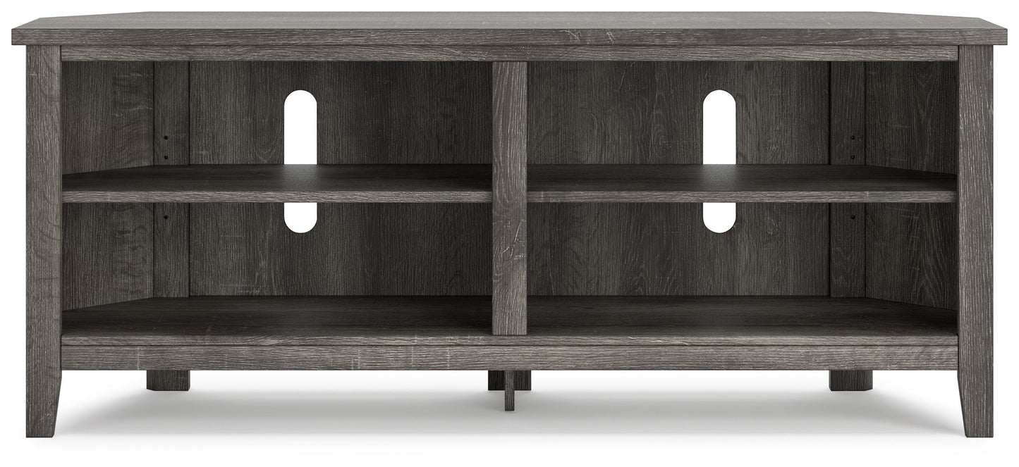 Arlenbry - Gris - Mueble TV esquinero mediano