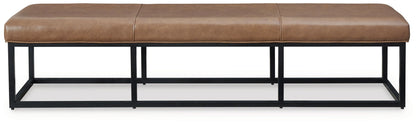 Joston - Accent Bench - Caramel