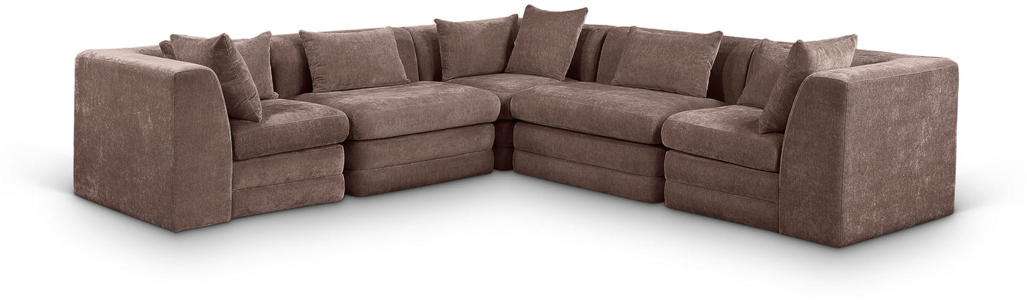 Stellar - 5 Piece Upholstered Modular Sectional