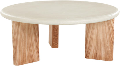 Avaya - Concrete And Fiberglass Indoor / Outdoor Coffee Table